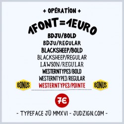 Fonts pack JÜ MMXVI