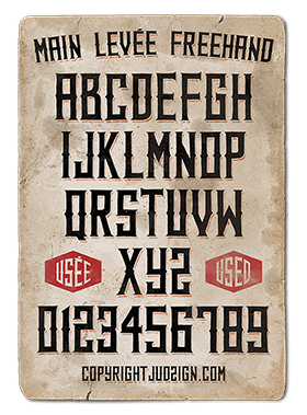 Type western - Freehand judzign