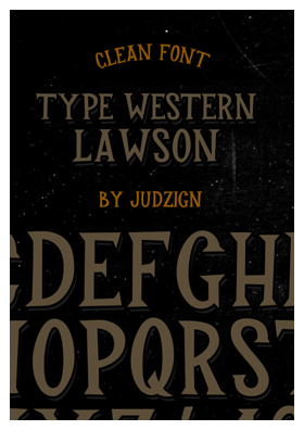 Lawson font
